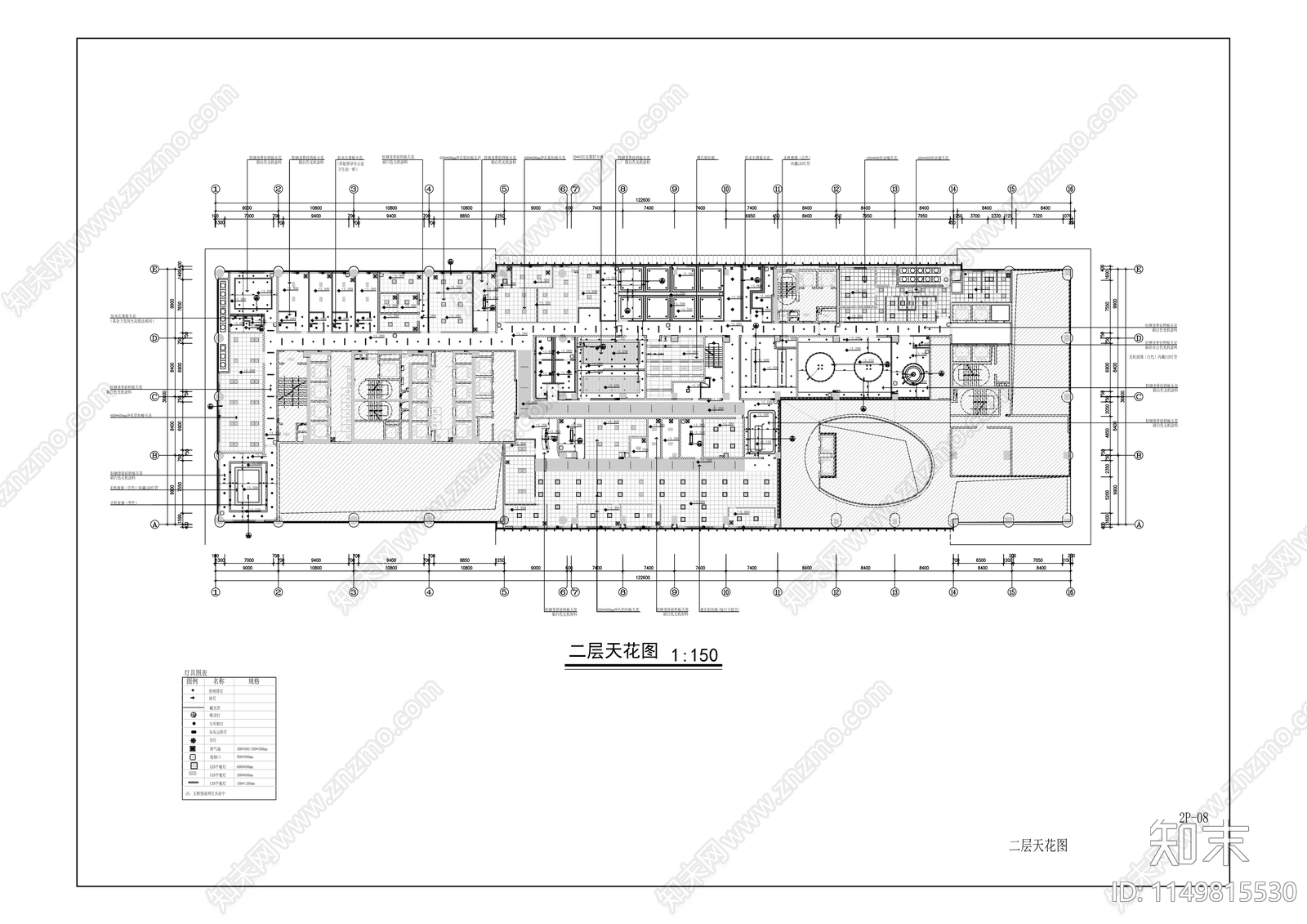 农业发展银行分行室内cad施工图下载【ID:1149815530】