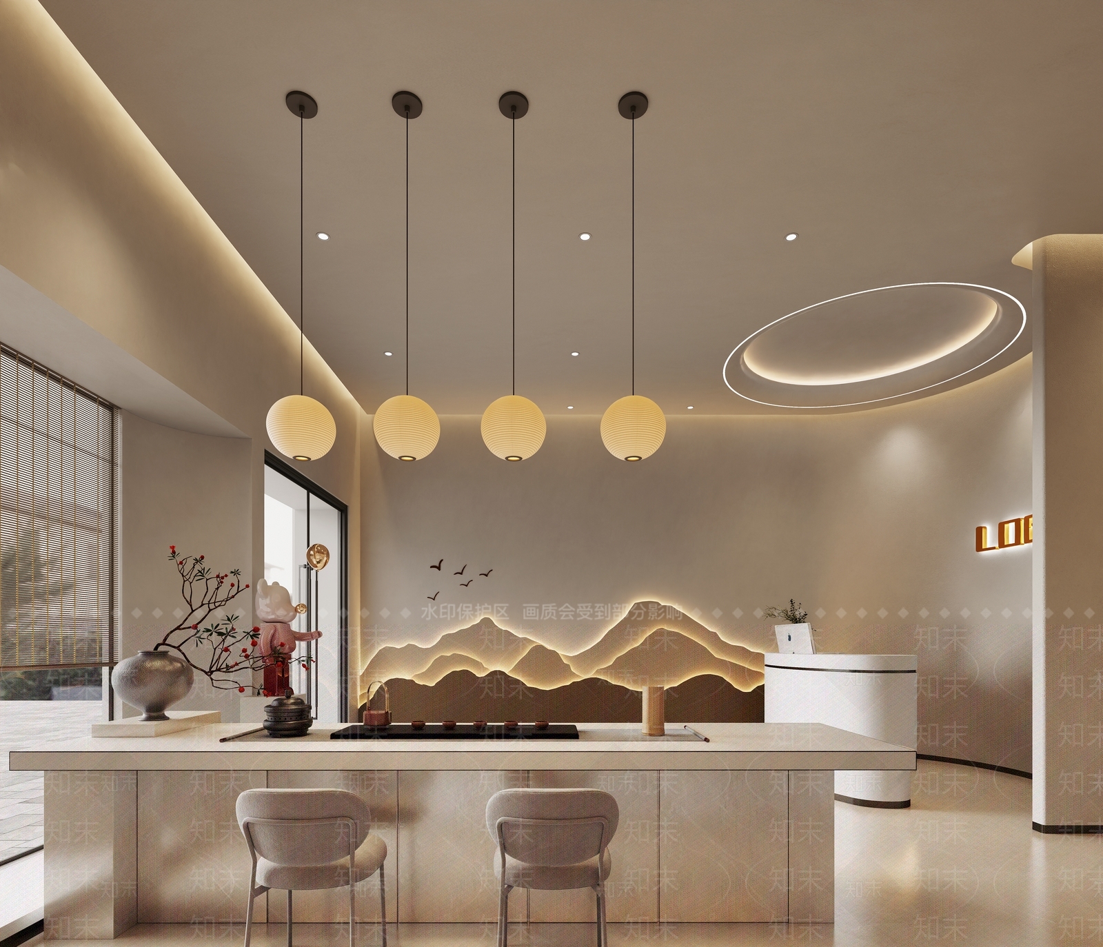 诧寂风ins风美容院3D模型下载【ID:1149823168】