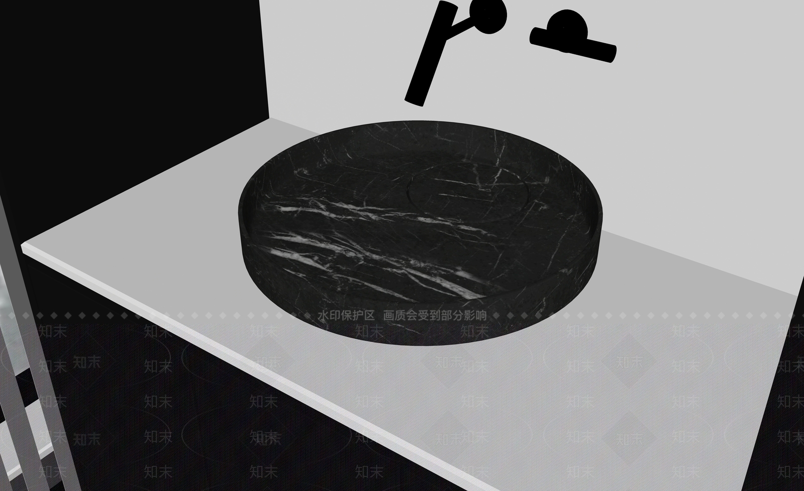 洗手盆SU模型下载【ID:1149841277】