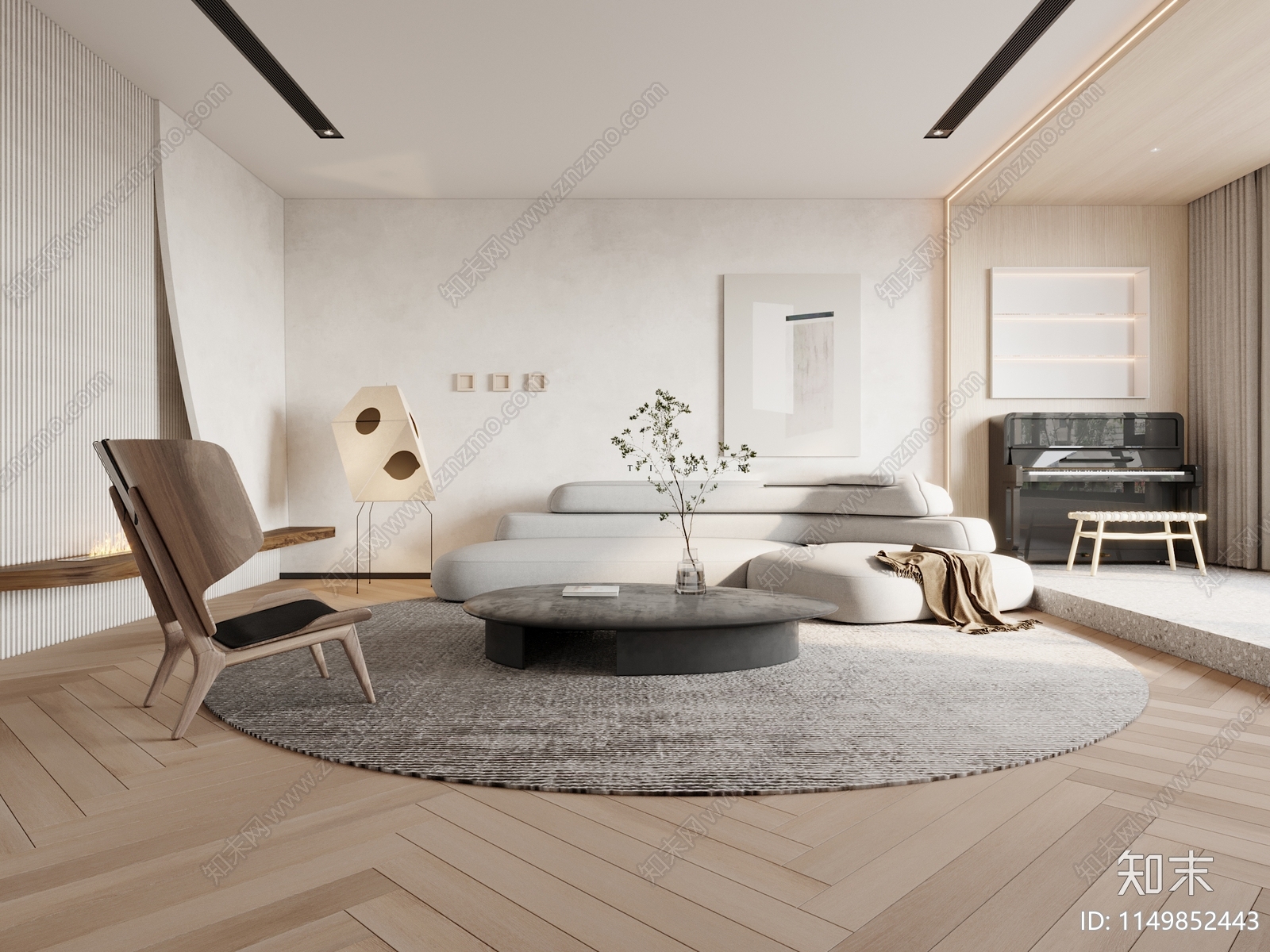 别墅室内cad施工图下载【ID:1149852443】