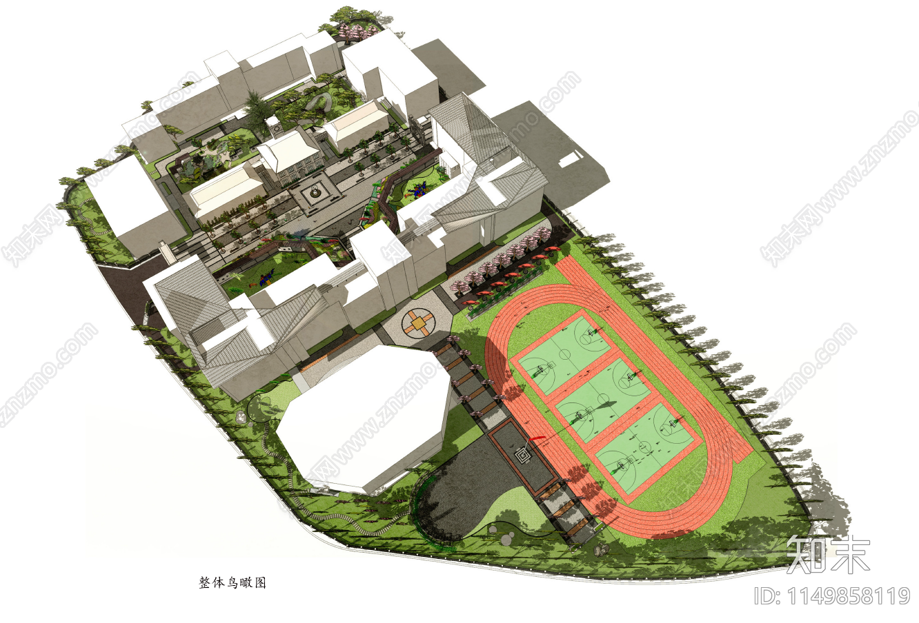 无锡师范附属小学景观cad施工图下载【ID:1149858119】