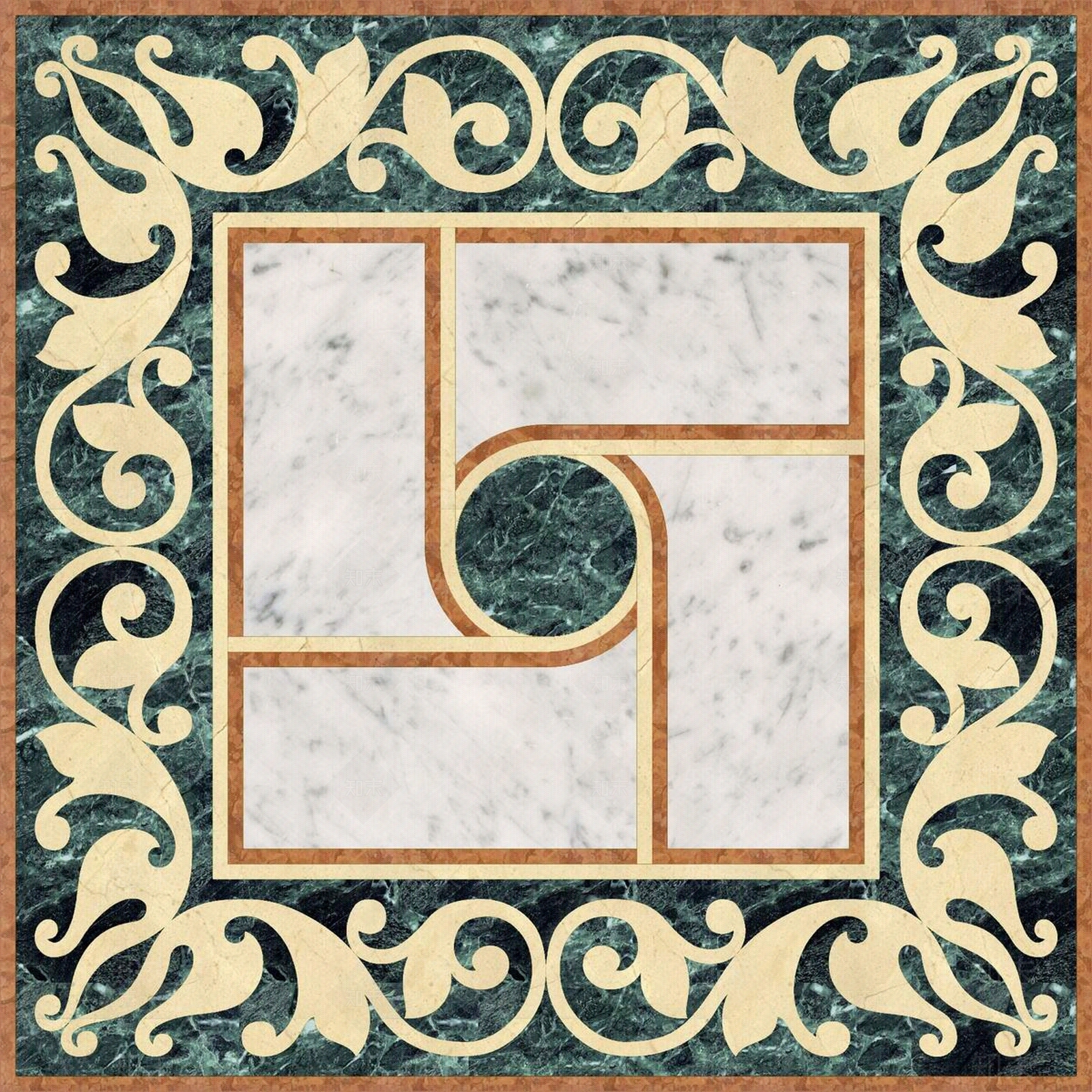 花色瓷砖铺装贴图下载【ID:1149858383】