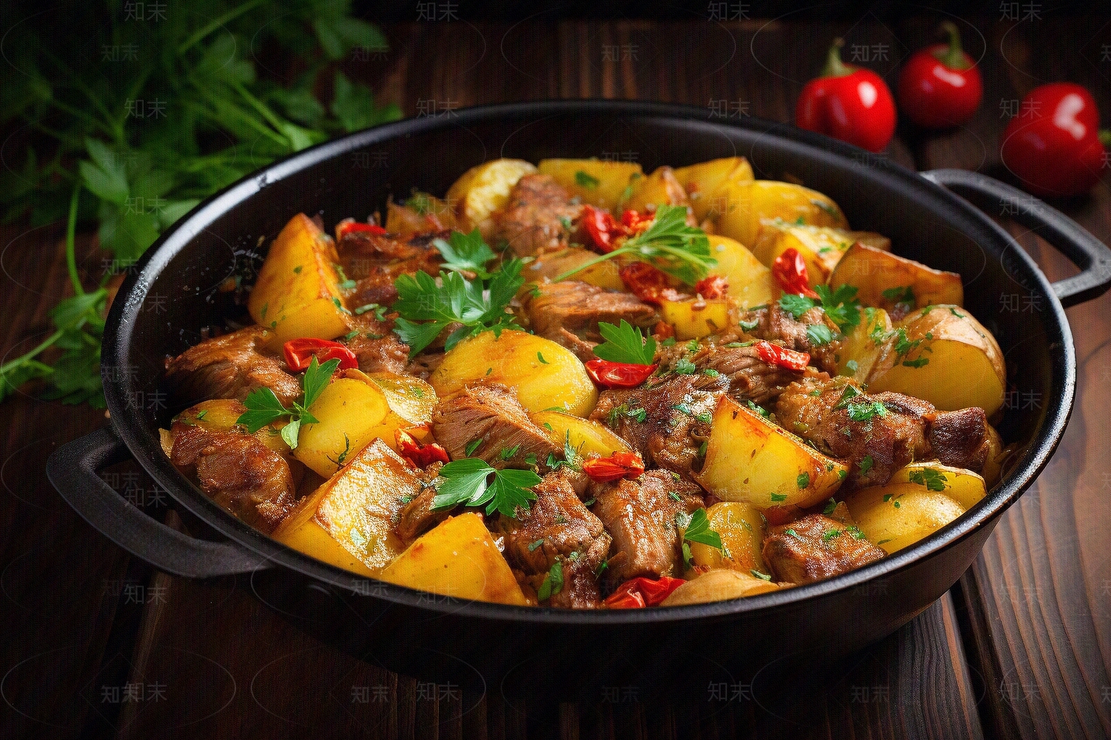 土豆炖牛肉美食海报贴图下载【ID:1149868883】