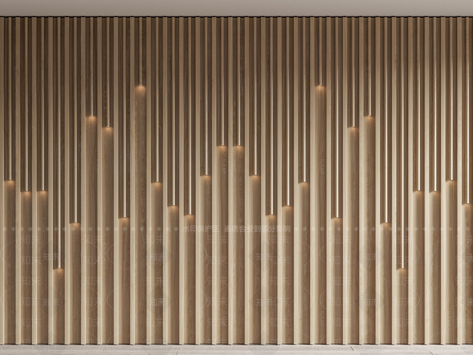 现代背景墙SU模型精品下载_SketchUp模型_知末网