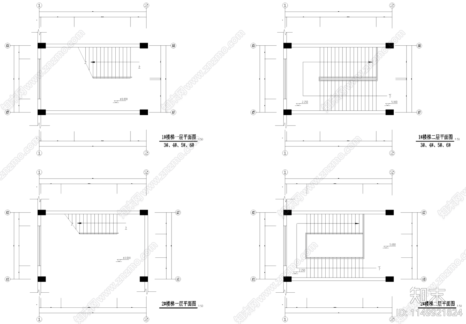 厂房工业车间建筑cad施工图下载【ID:1149921824】