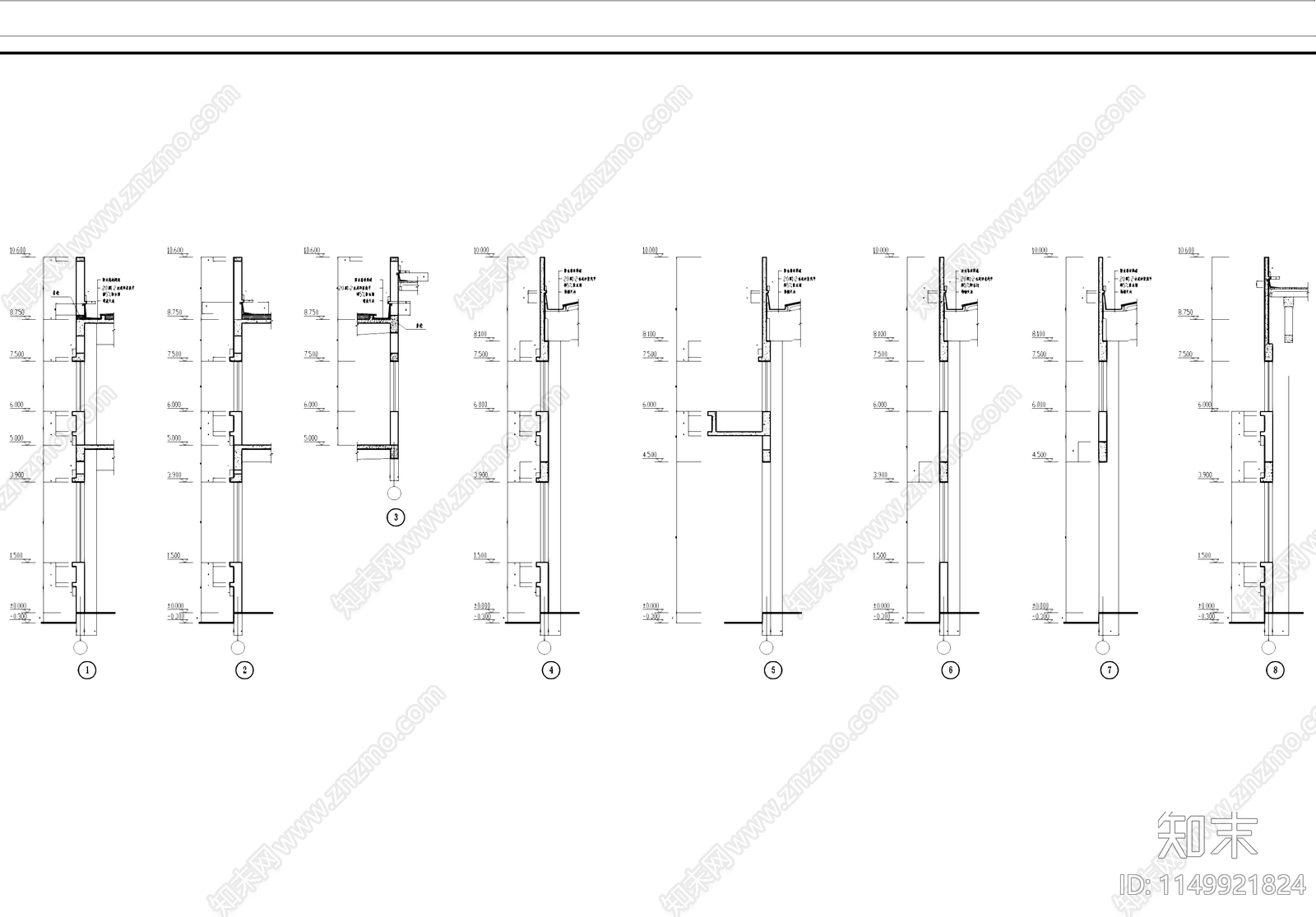 厂房工业车间建筑cad施工图下载【ID:1149921824】