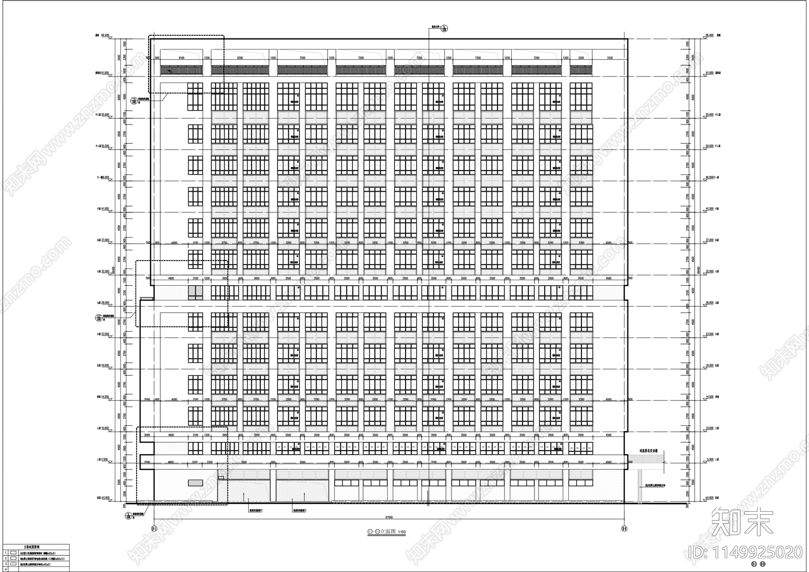 黄埔职业技术学校校园建筑cad施工图下载【ID:1149925020】