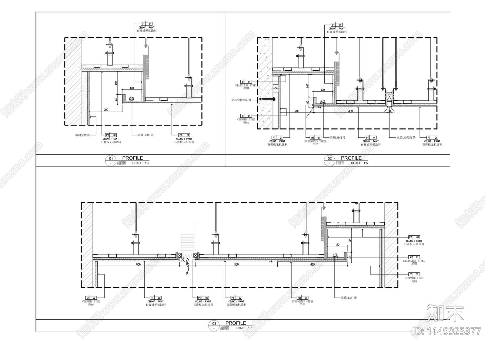 凯得雪松智汇中心办公室内cad施工图下载【ID:1149925377】