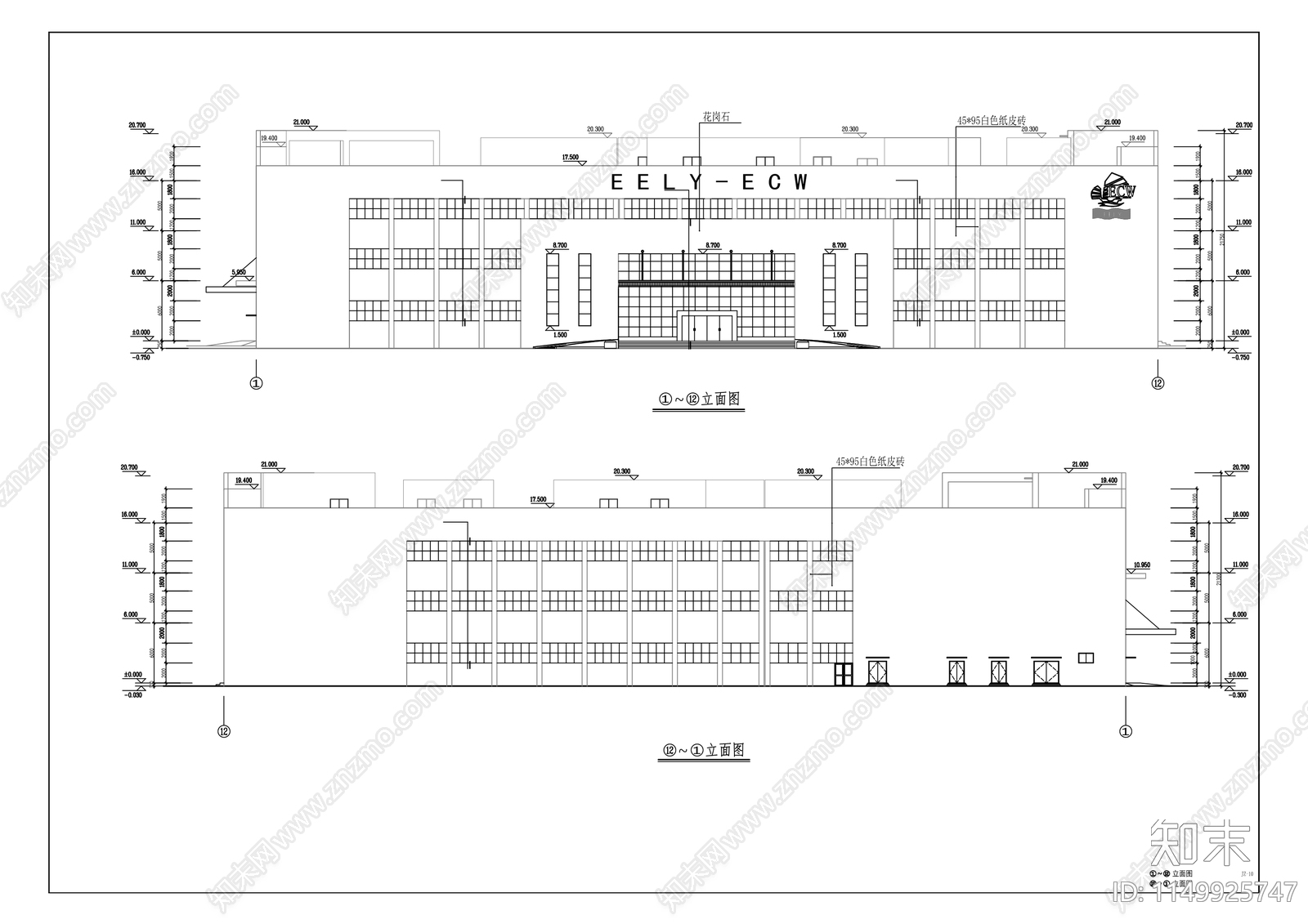 体外诊断仪器设备研发及产业化办公楼室内cad施工图下载【ID:1149925747】