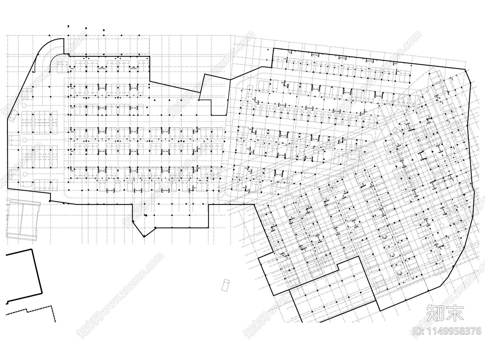 老街旧建筑改造cad施工图下载【ID:1149958376】