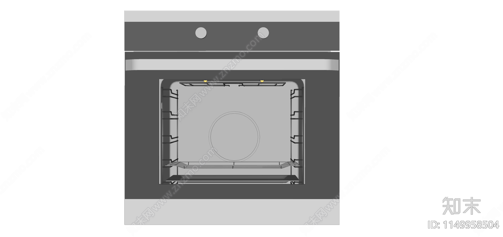 烤箱SU模型下载【ID:1149958504】