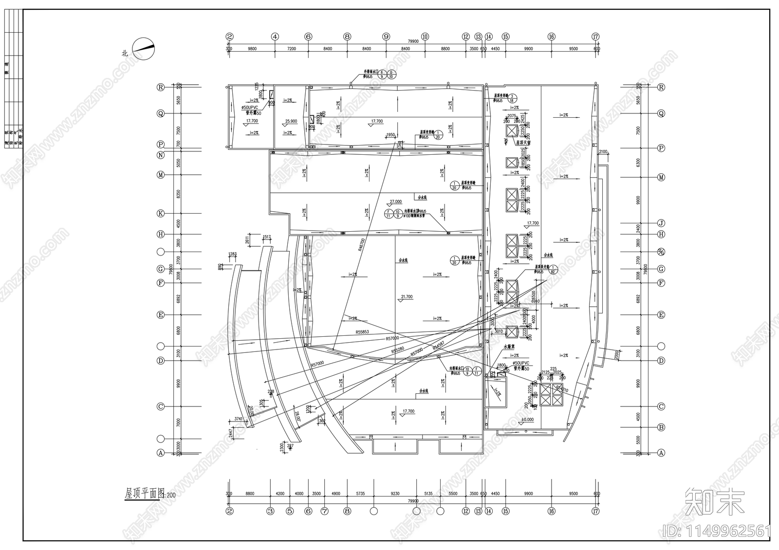 影剧院建筑cad施工图下载【ID:1149962561】