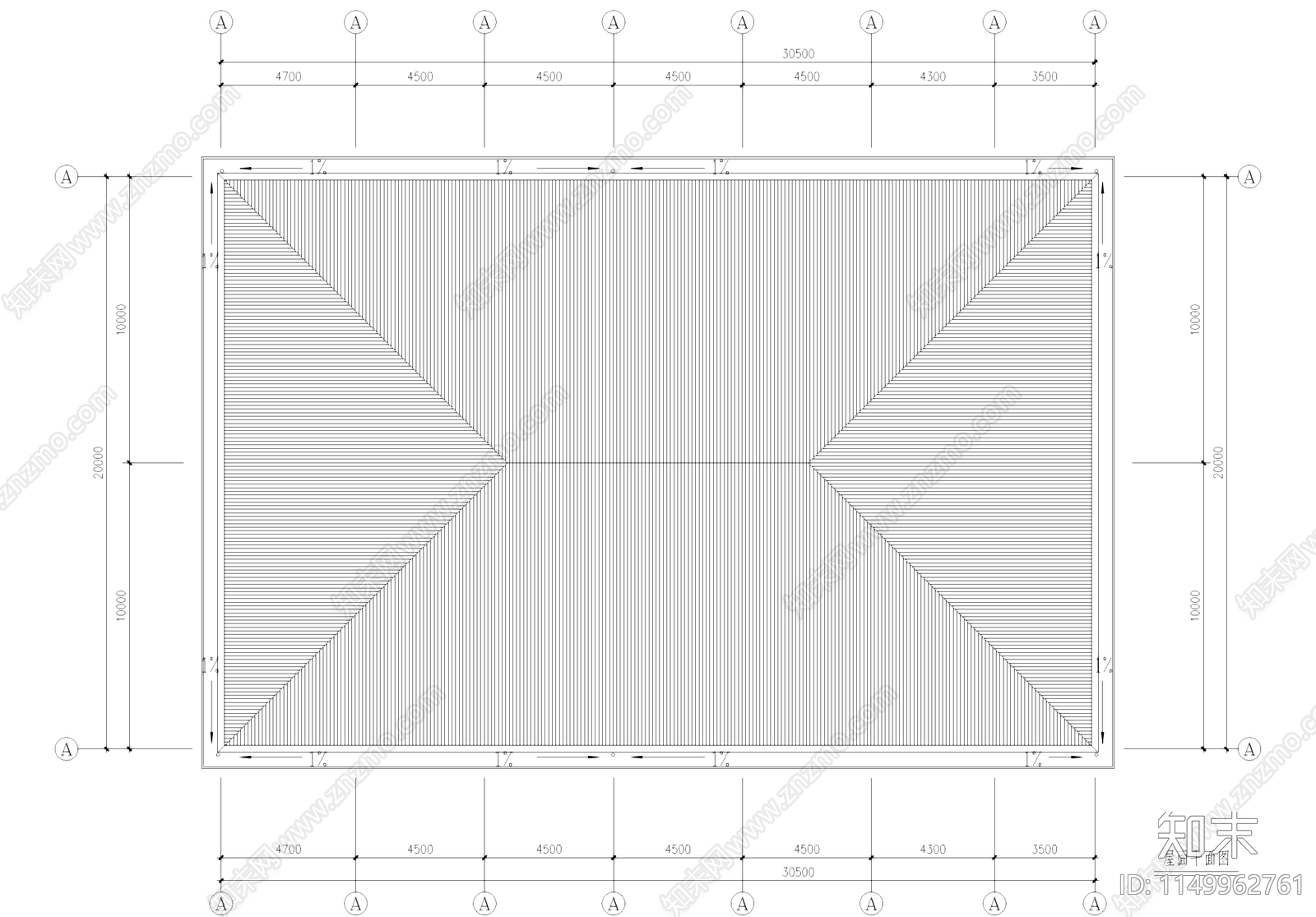 工业车间厂房办公楼建筑cad施工图下载【ID:1149962761】