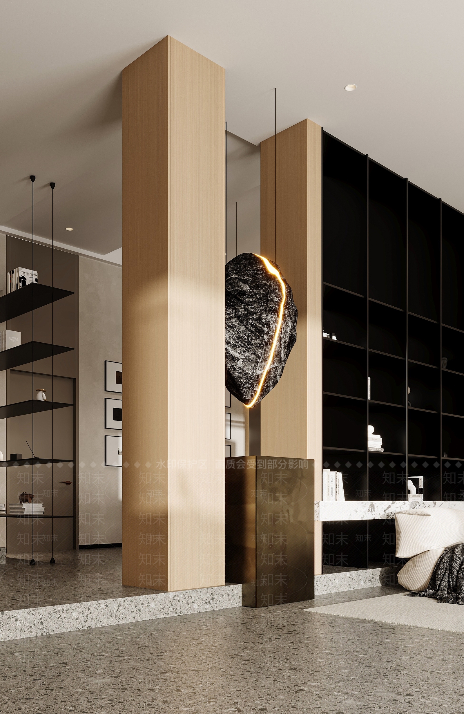 现代前台3D模型下载【ID:1149970548】