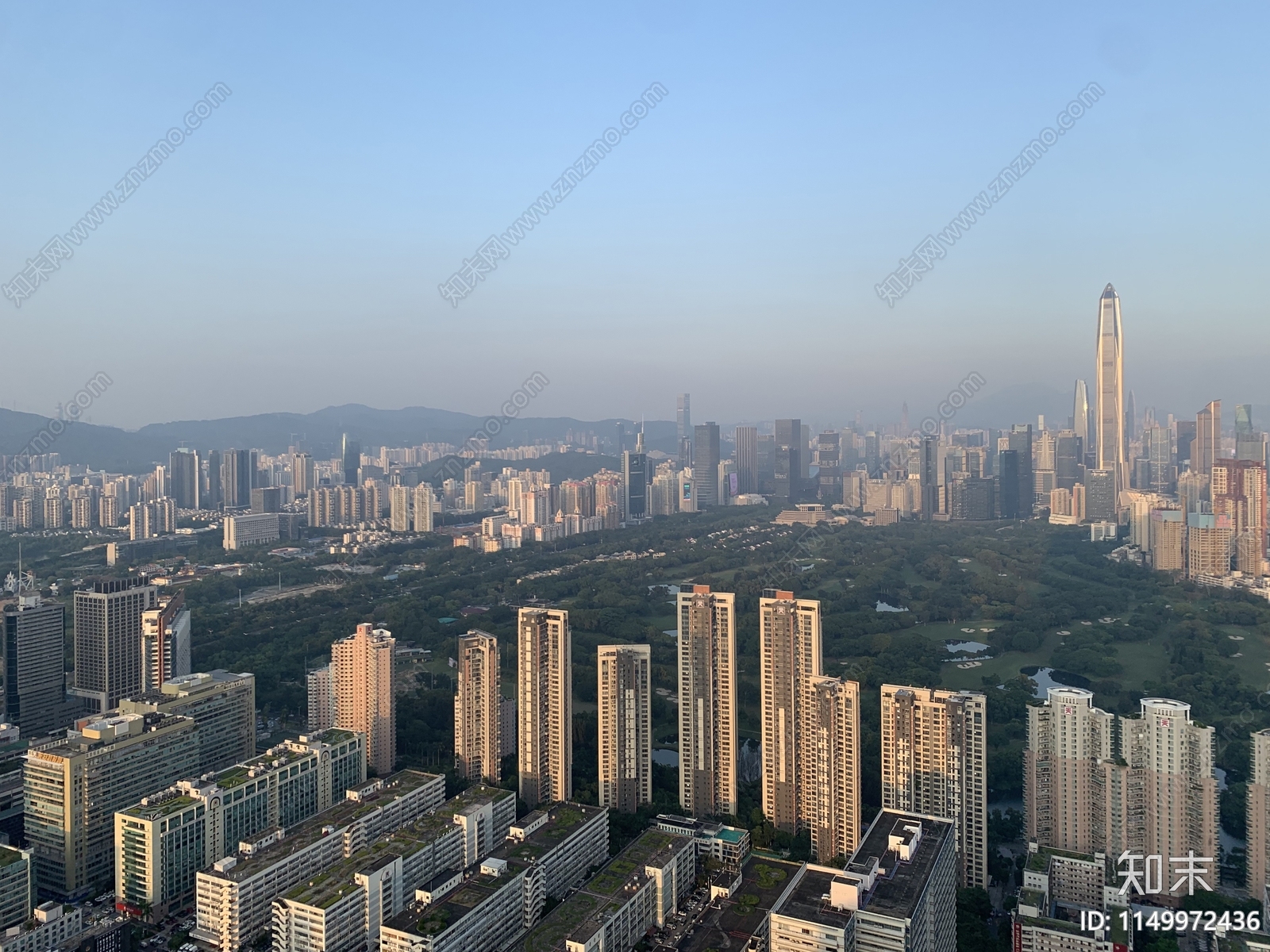 深圳平安大厦城市外景贴图下载【ID:1149972436】