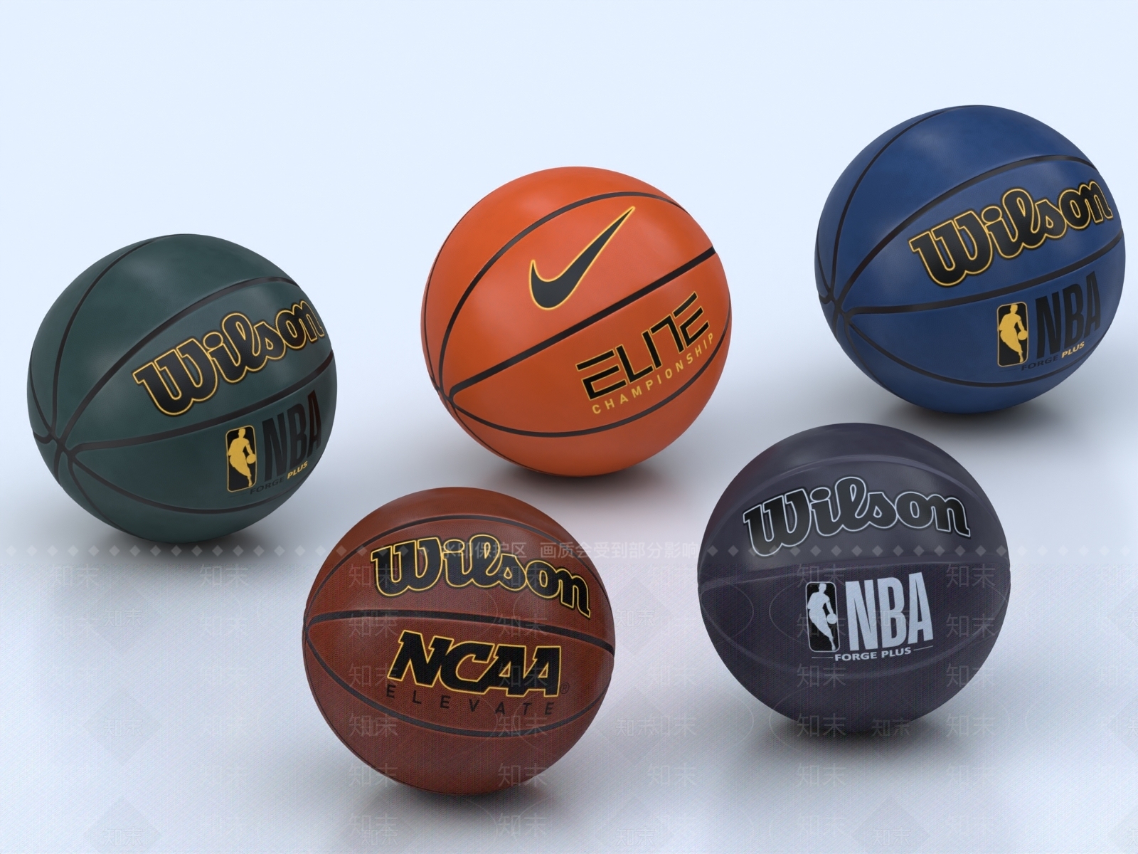 篮球3D模型下载【ID:1149990558】