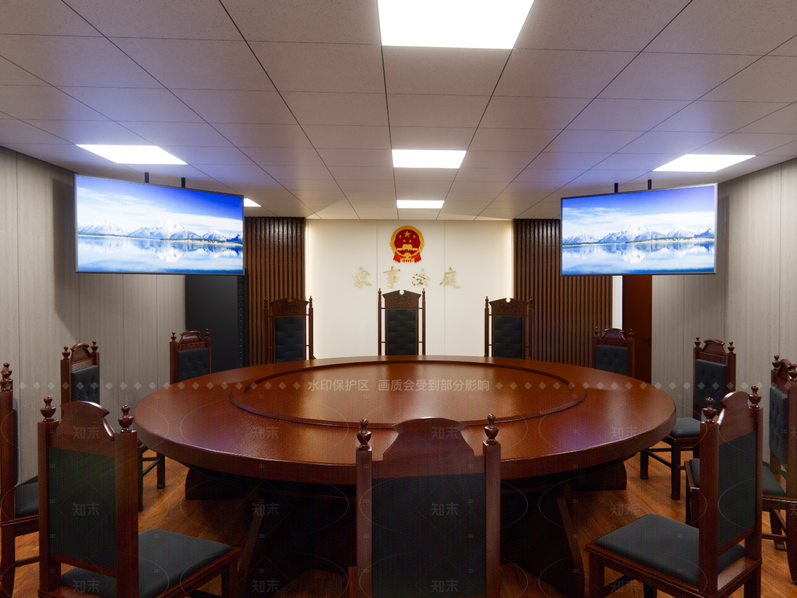 现代其他公共空间SU模型下载【ID:1215969274】