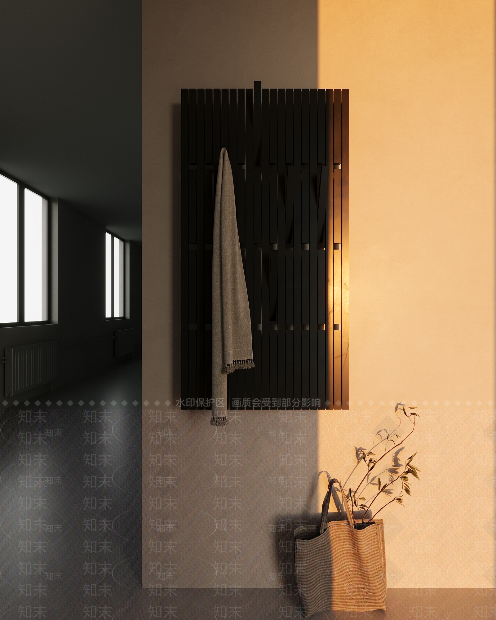 现代钢琴墙面挂件3D模型下载【ID:1150000487】