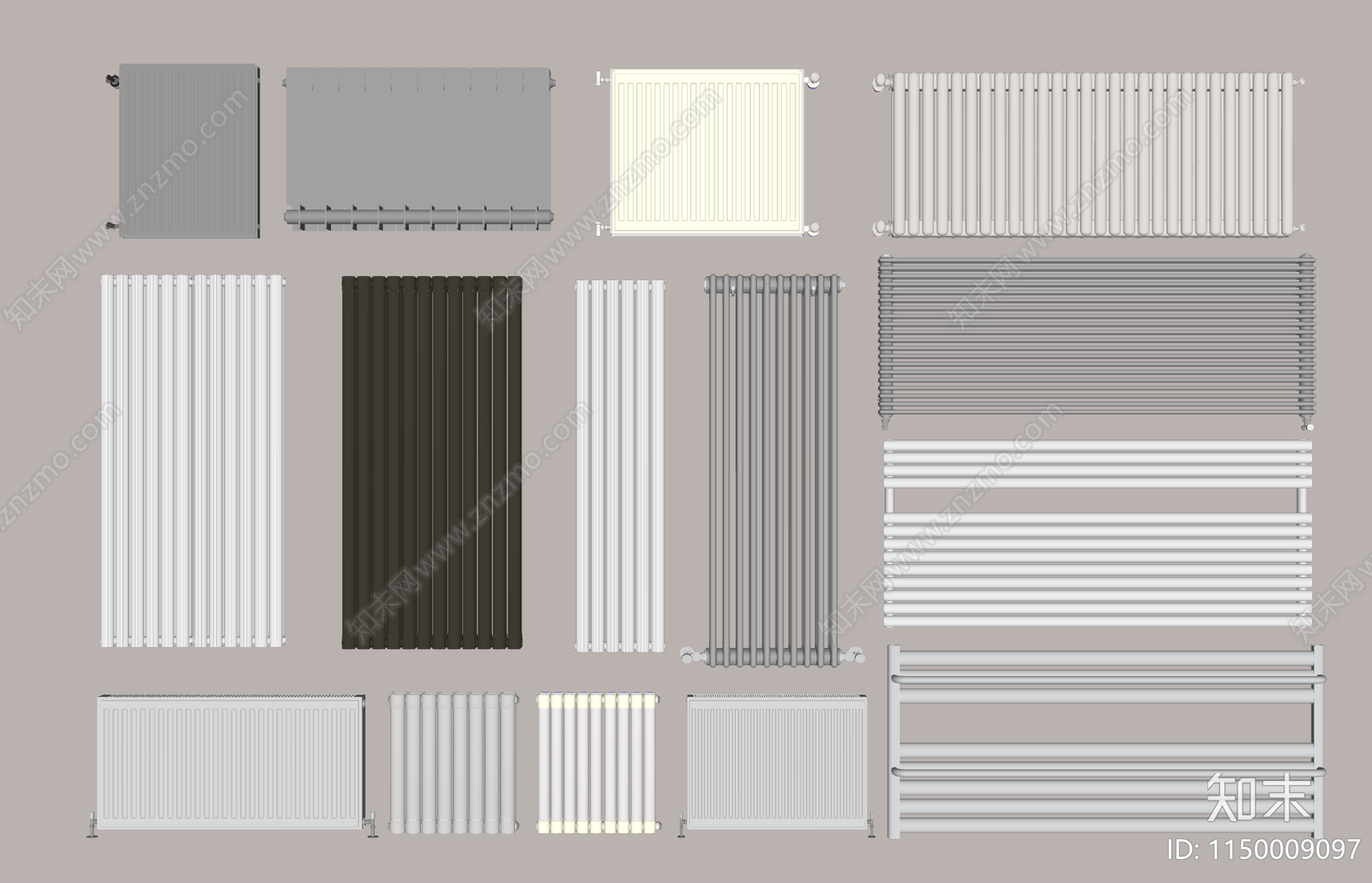 暖气片SU模型下载【ID:1150009097】