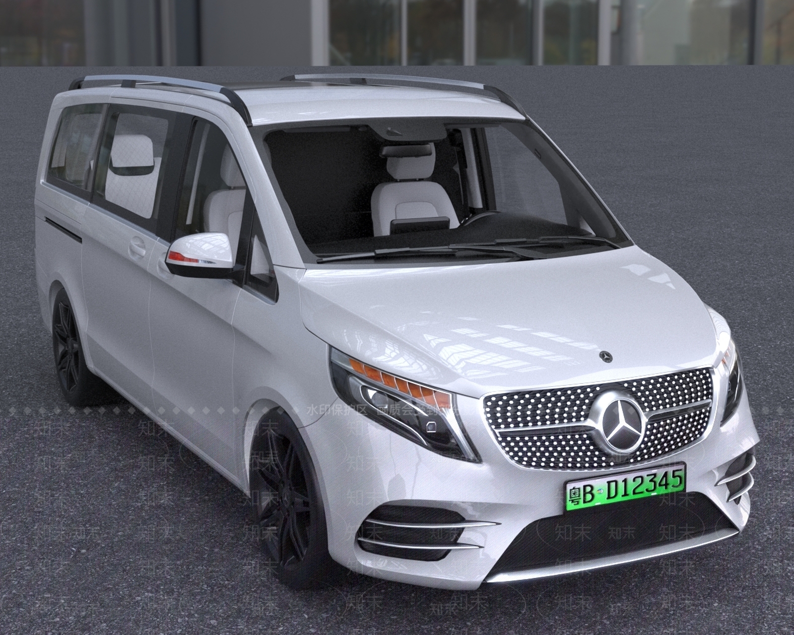 梅赛德斯奔驰3D模型下载【ID:1150020792】