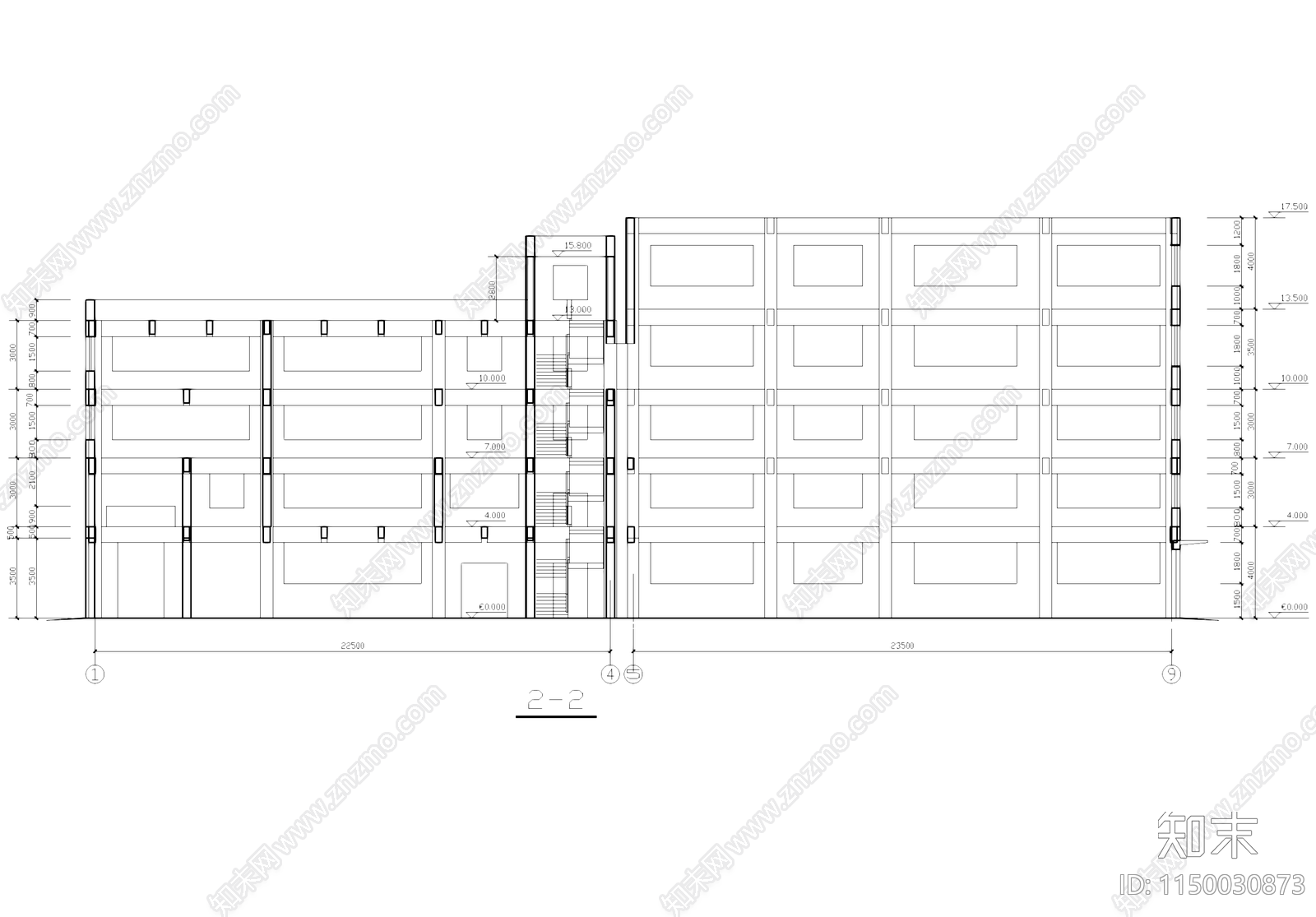 糖化车间厂房工业建筑施工图下载【ID:1150030873】