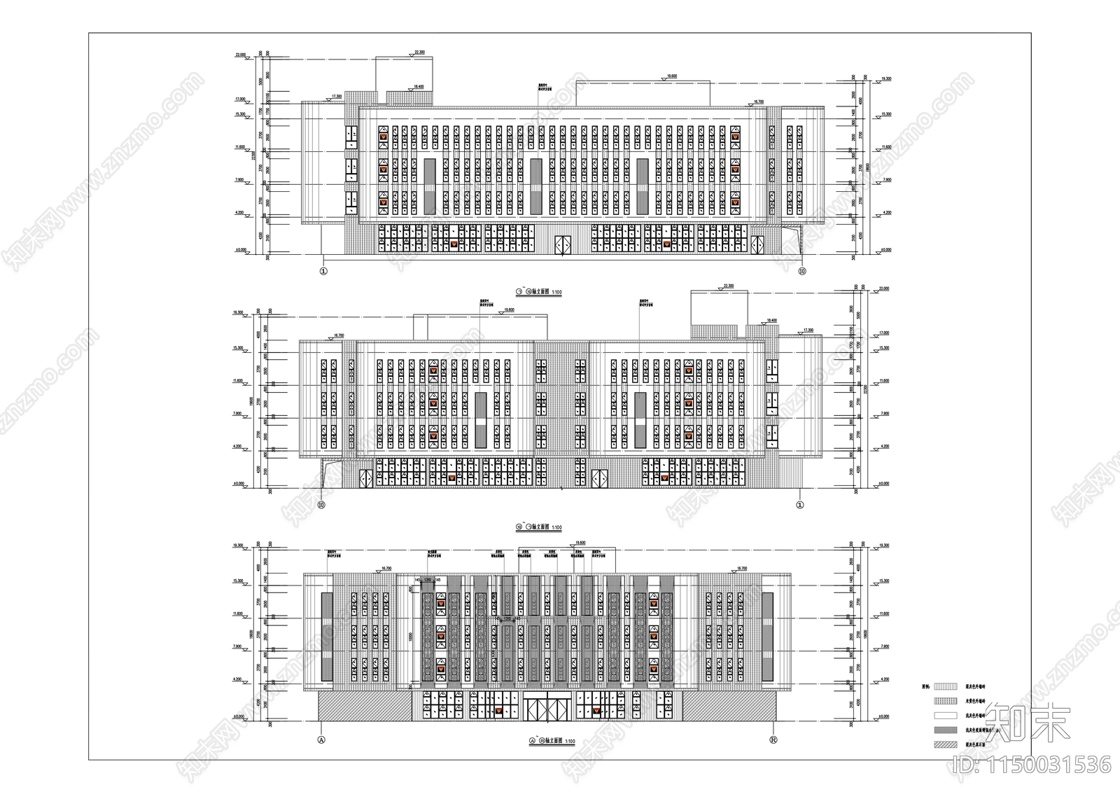 图书馆改造工程建筑cad施工图下载【ID:1150031536】