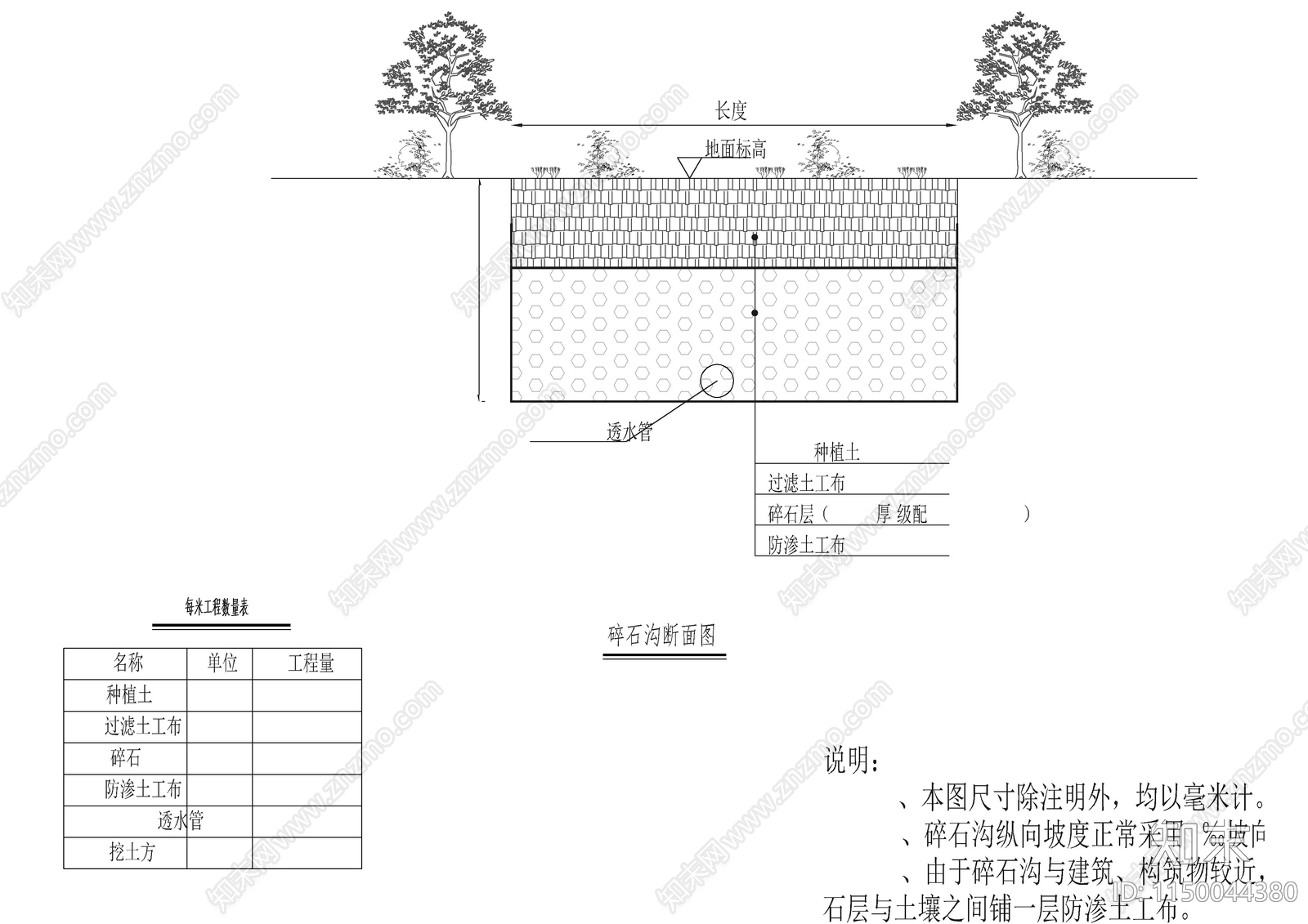 50套海绵城市施工图集合施工图下载【ID:1150044380】