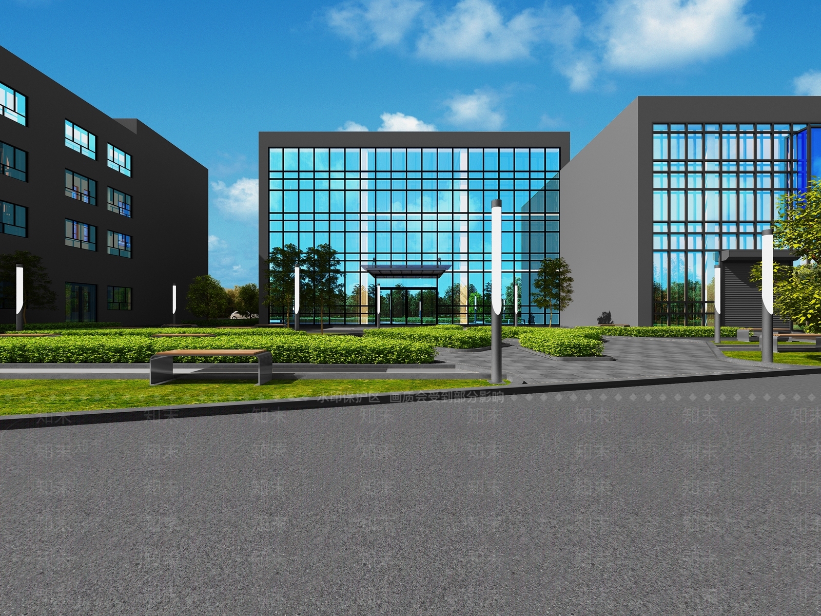现代工业园3D模型下载【ID:1150047318】