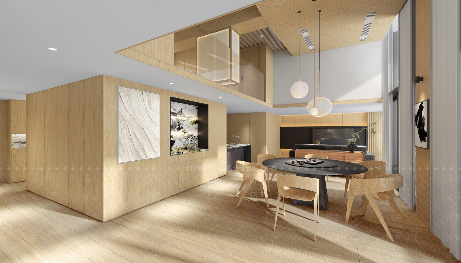 现代单身公寓3D模型下载【ID:1150169642】