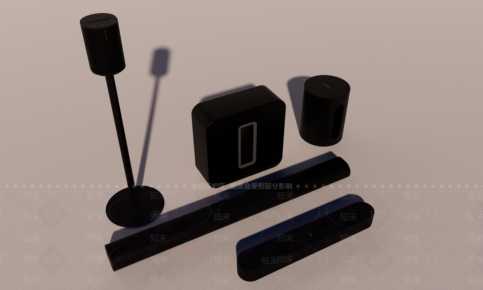 Sonos音响SU模型下载【ID:1150722284】