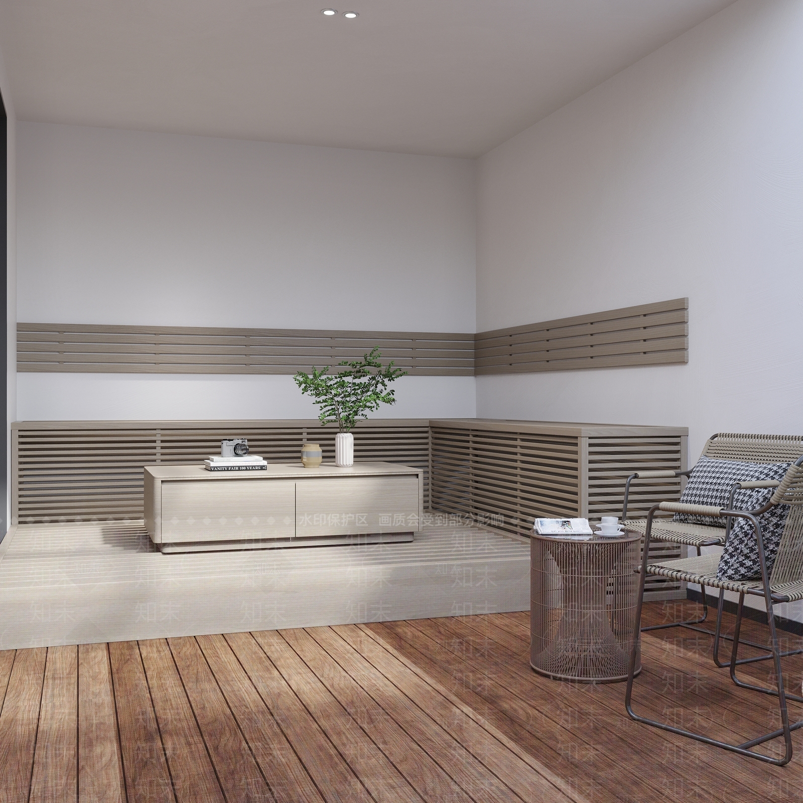 现代室内景观3D模型下载【ID:1214173078】