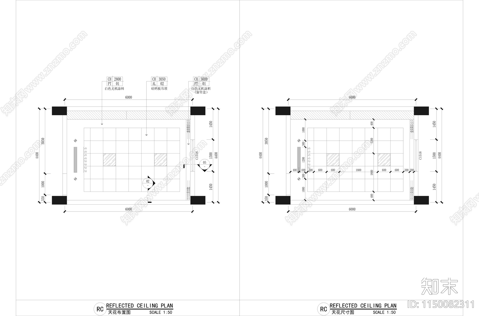 独立办公室室内cad施工图下载【ID:1150082311】