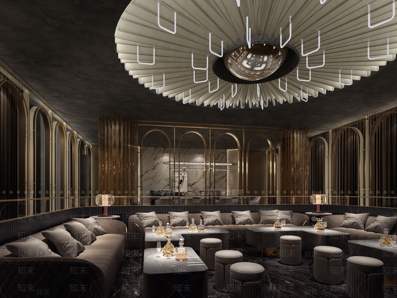 美式暗黑金属诗人ktv包房3D模型下载【ID:1150227056】