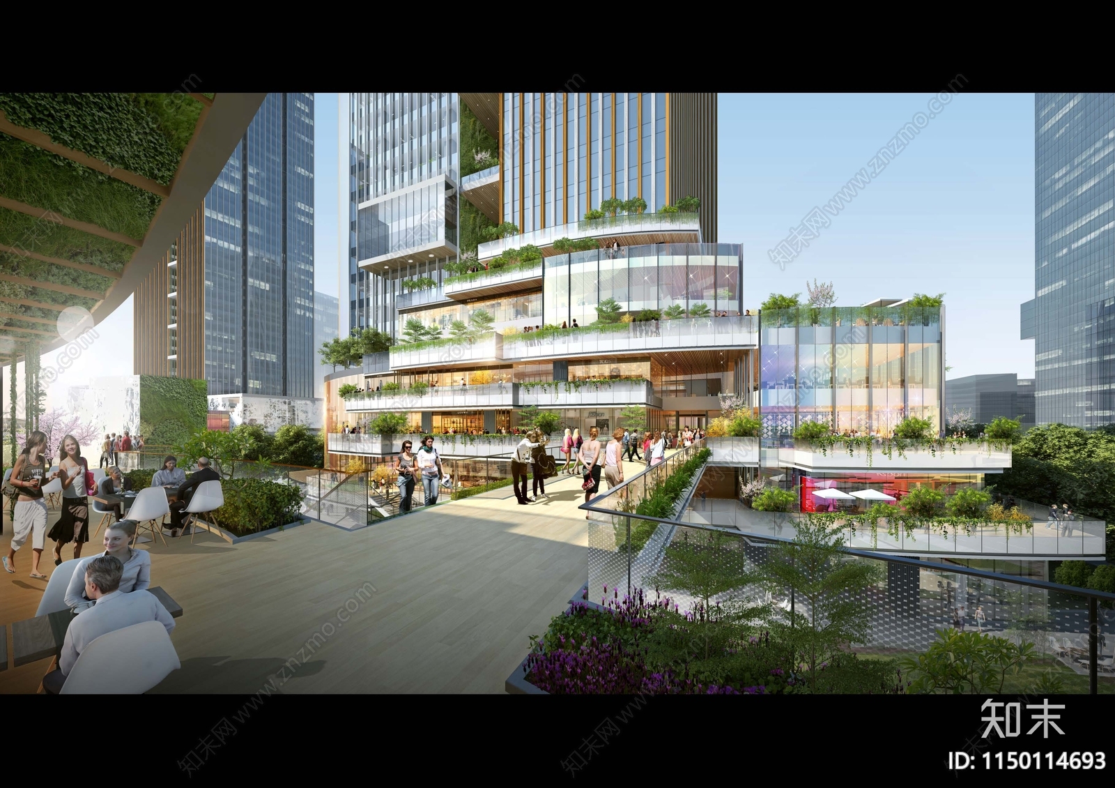 深圳前海T201宗地办公建筑方案文本下载【ID:1150114693】_【知末方案文本库】