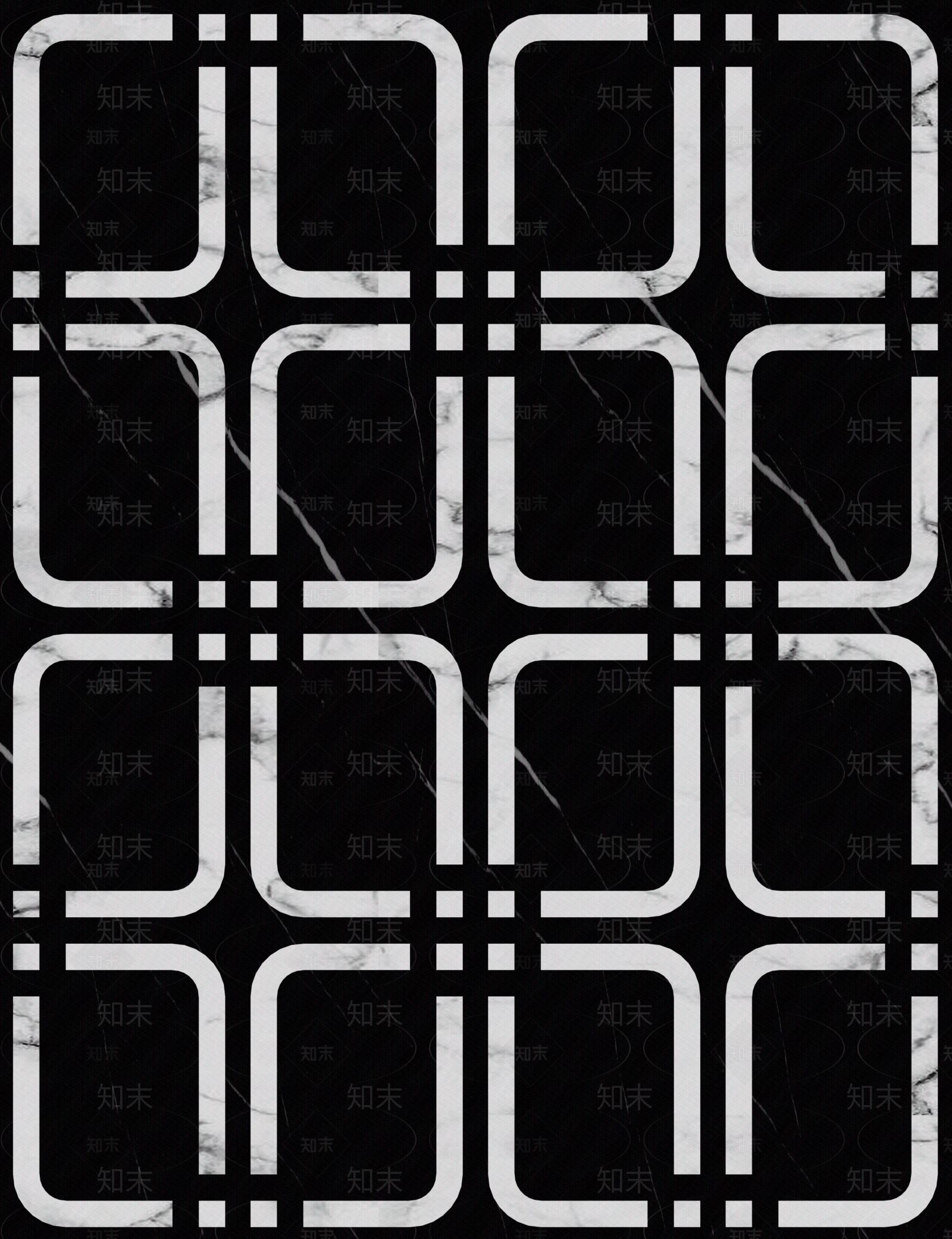 现代简约黑白石材拼花贴图下载【ID:1150123001】