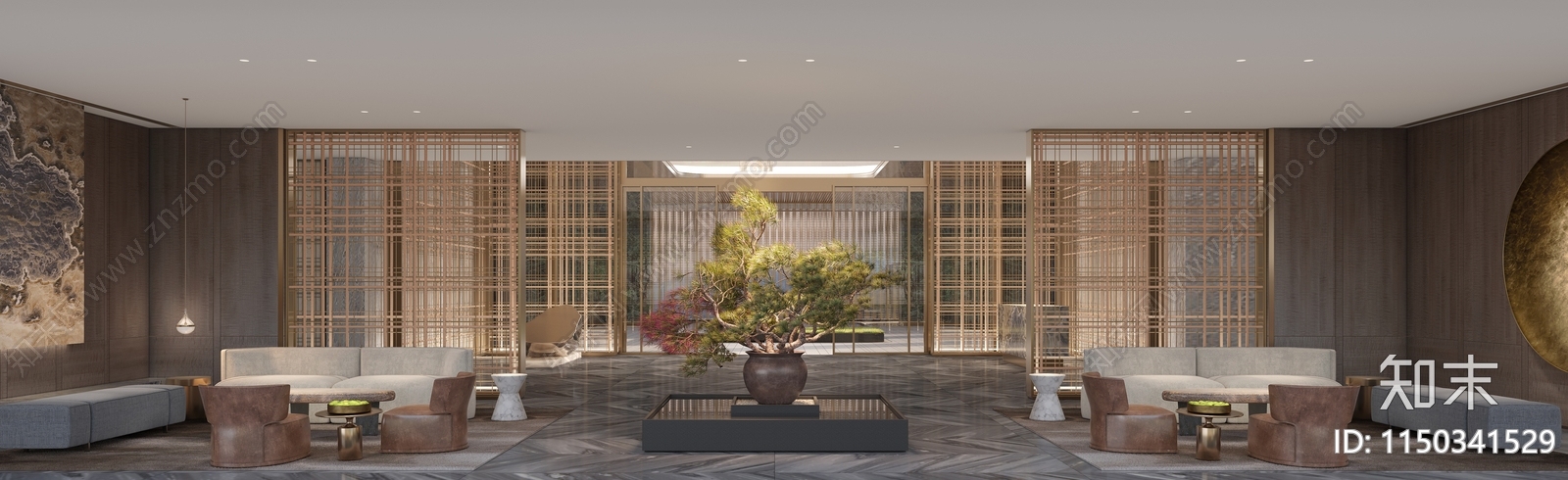 迦思温州华润鹿角湾顶级会所室内施工图下载【ID:1150341529】