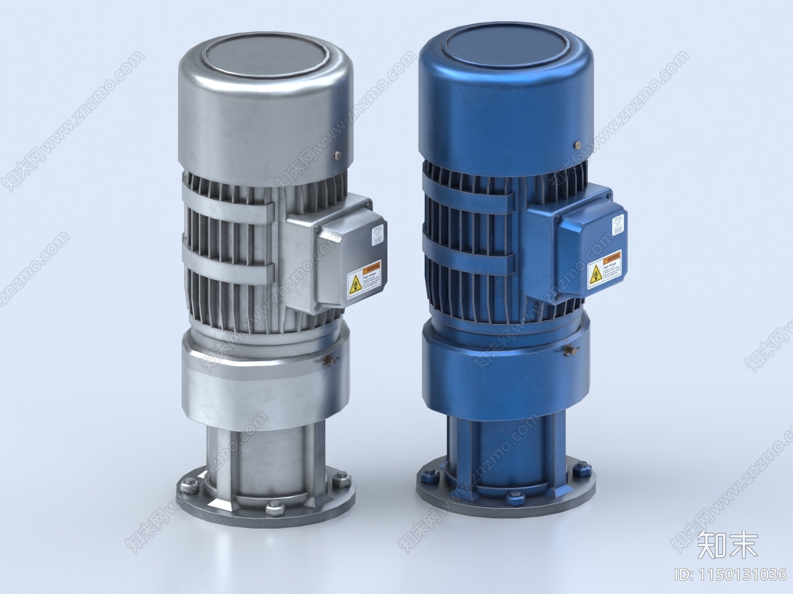 电机3D模型下载【ID:1150131036】