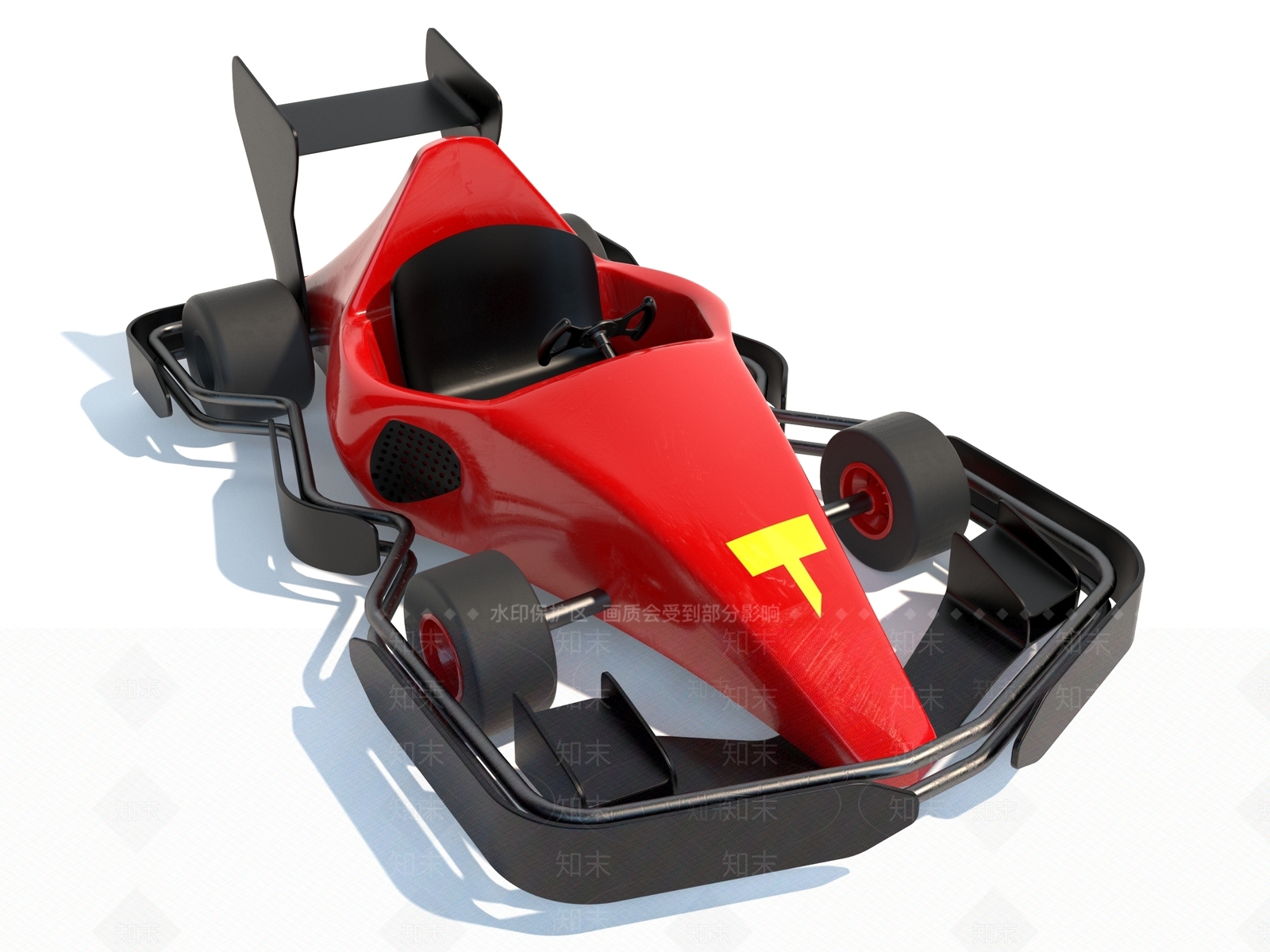 现代卡丁车3D模型下载【ID:1150138622】