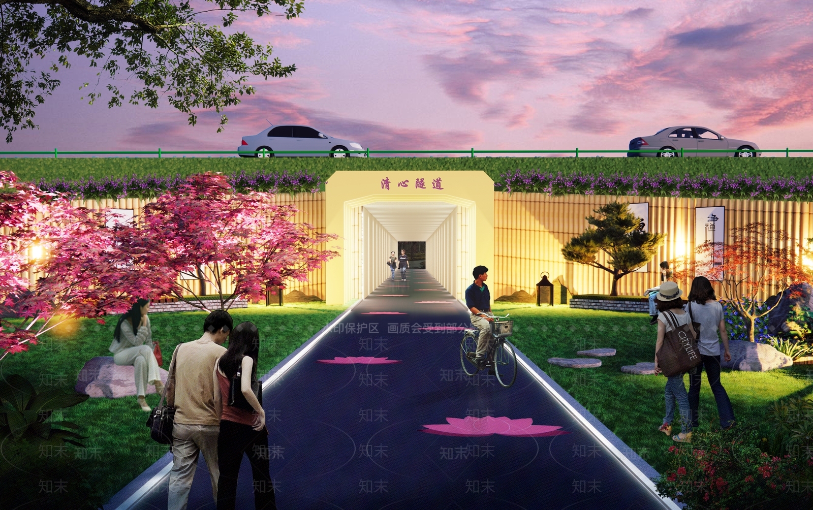 现代道路SU模型下载【ID:1150142553】