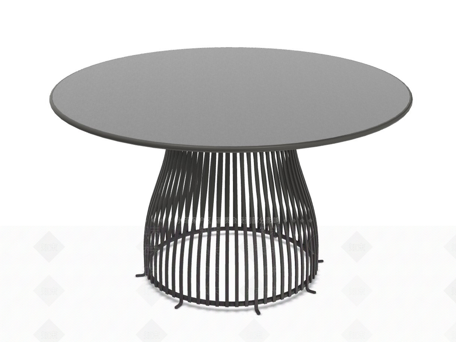 现代桌子SU模型下载【ID:1150152522】