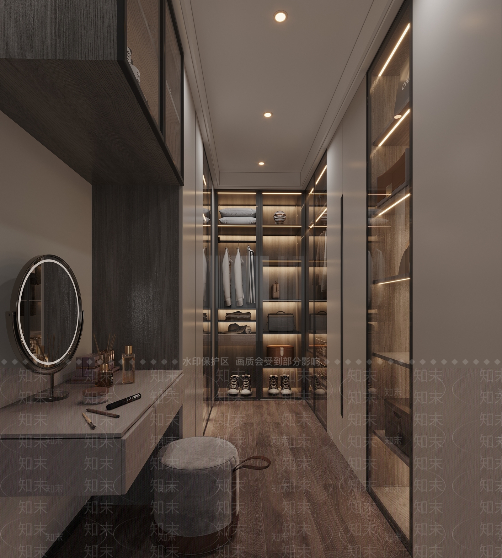 现代电竞房3D模型下载【ID:1150159875】