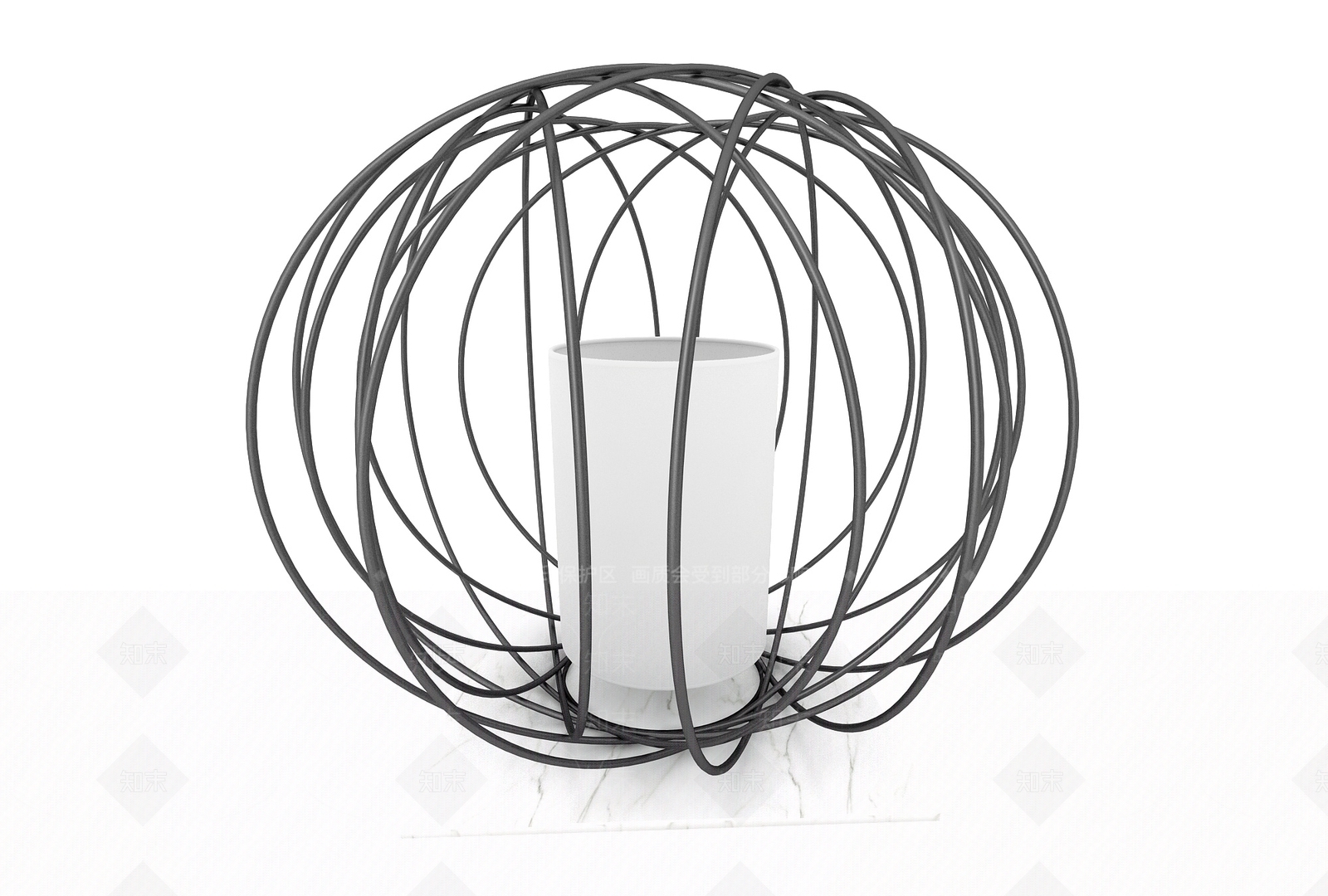 现代风格台灯3D模型下载【ID:1150164665】