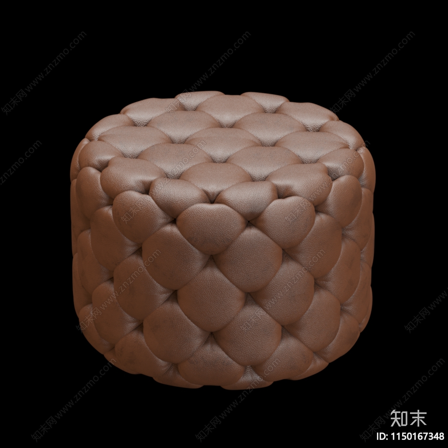 现代沙发凳3D模型下载【ID:1150167348】