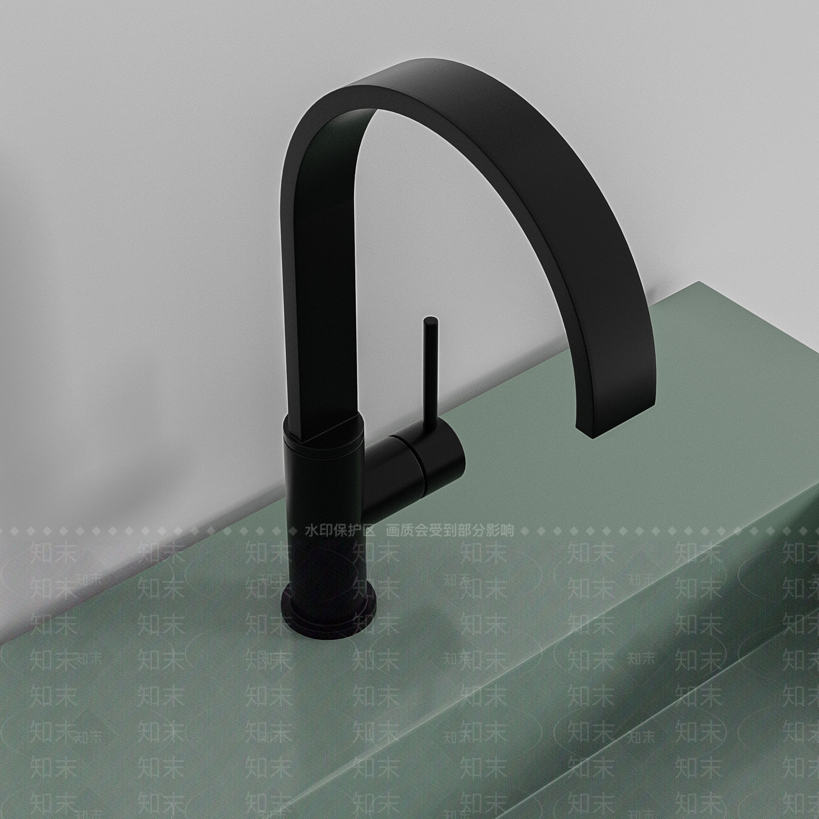 水槽3D模型下载【ID:1150176680】