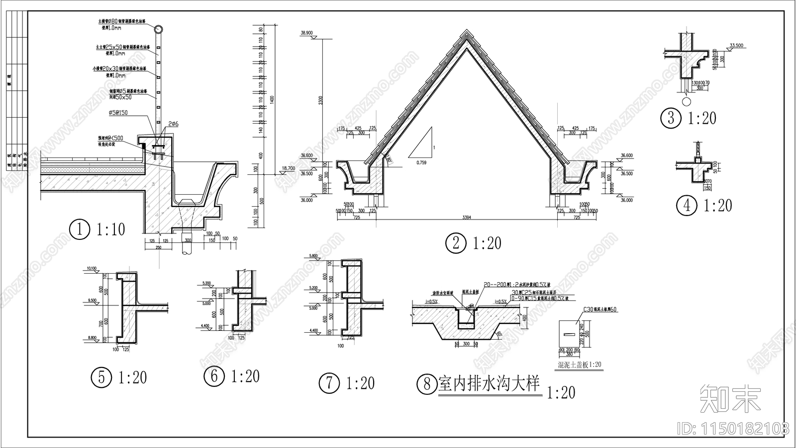 现代风格高层住宅建筑cad施工图下载【ID:1150182103】