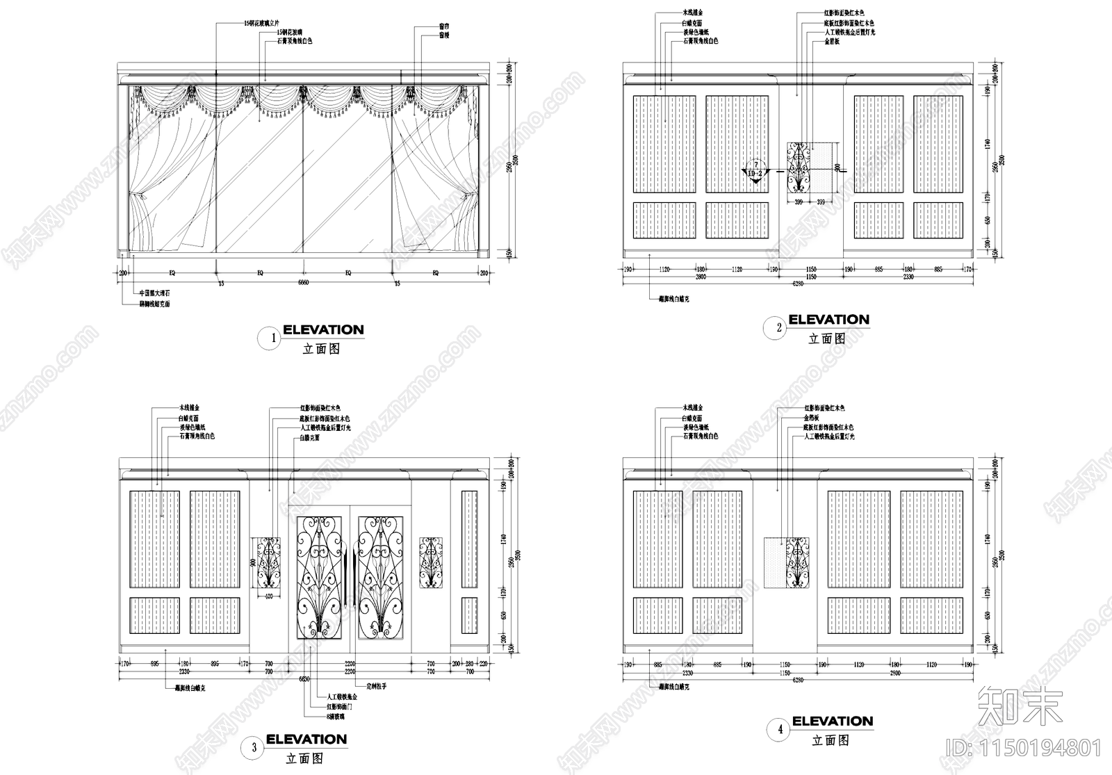 上海外国语大学食堂三层室内cad施工图下载【ID:1150194801】