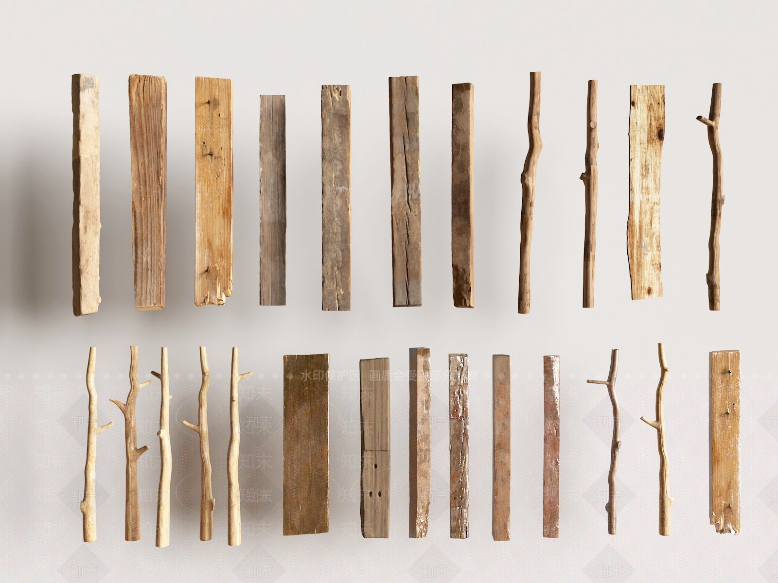 木头3D模型下载【ID:1150196578】