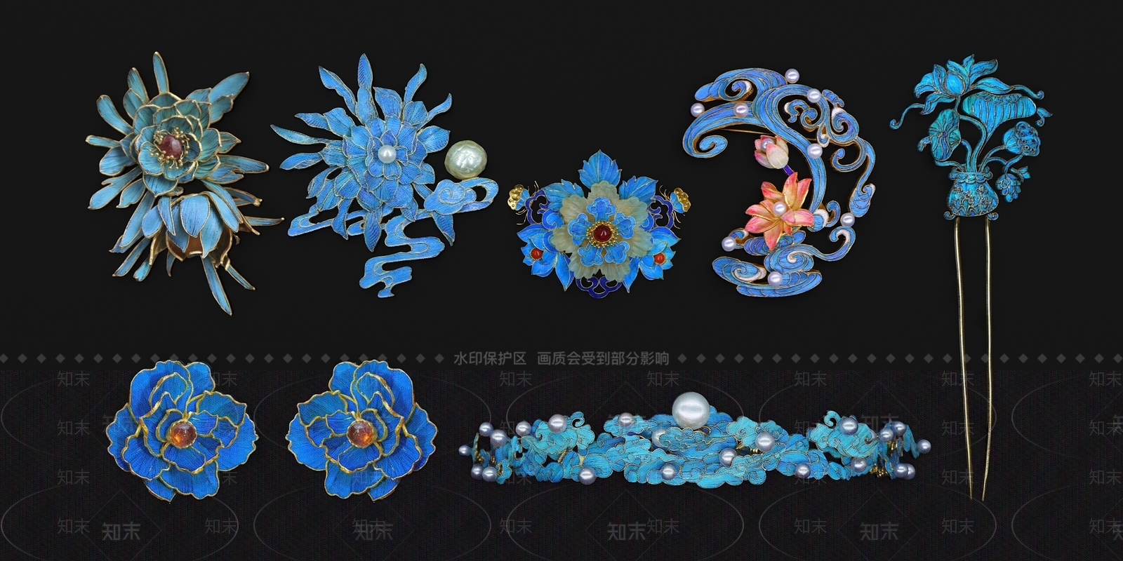 首饰SU模型下载【ID:1150199521】
