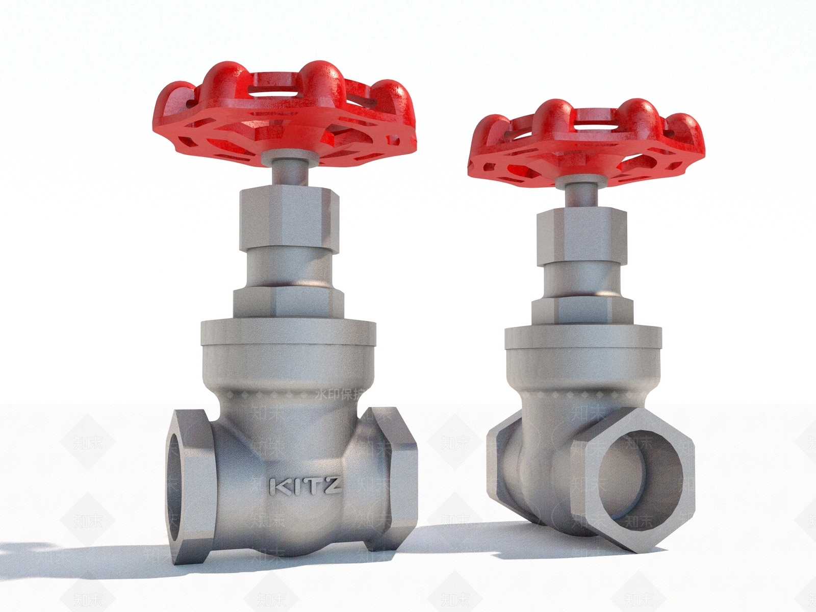 阀门3D模型下载【ID:1150209821】