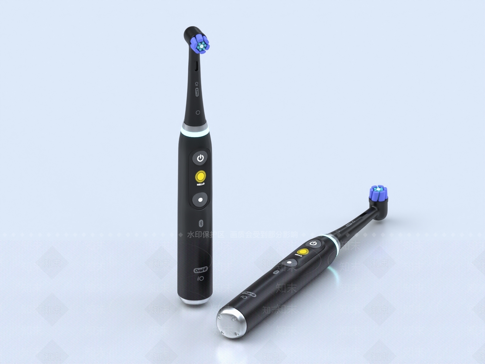 电动牙刷3D模型下载【ID:1150212894】